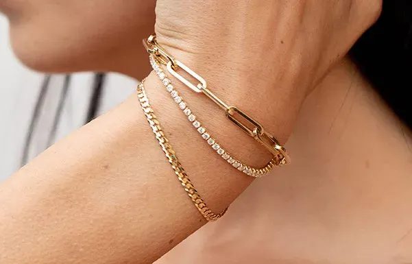 Bold Gold Bracelets