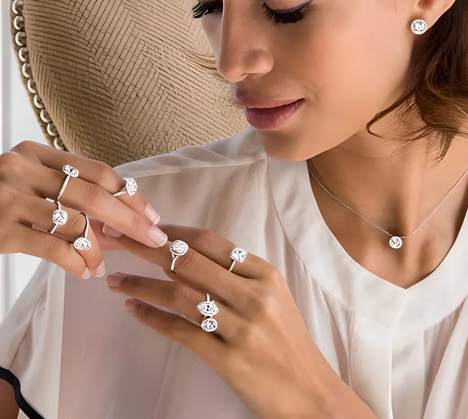 French Cut Halo Collection