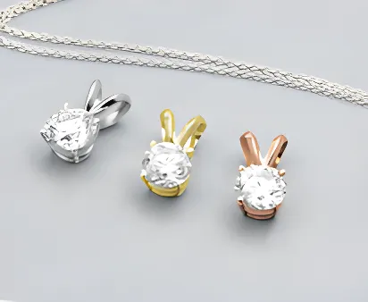Preset Diamond Pendants