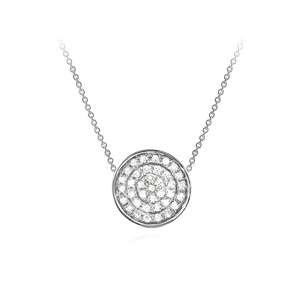 Diamond Pave Mini-Disc Bracelet